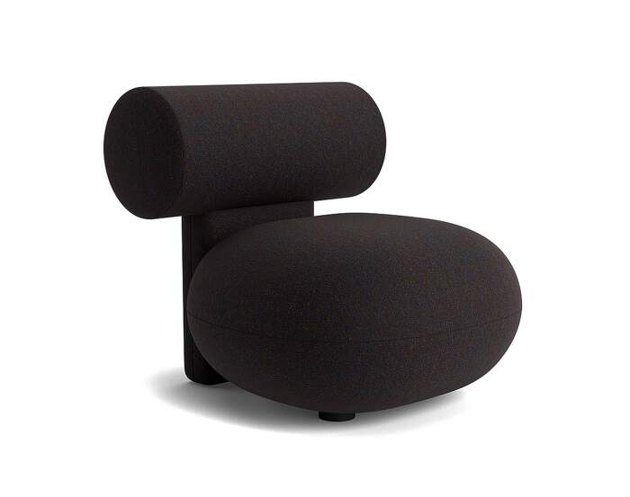 Hippo Lounge Chair Full Upholstery, Kvadrat Zero 0010