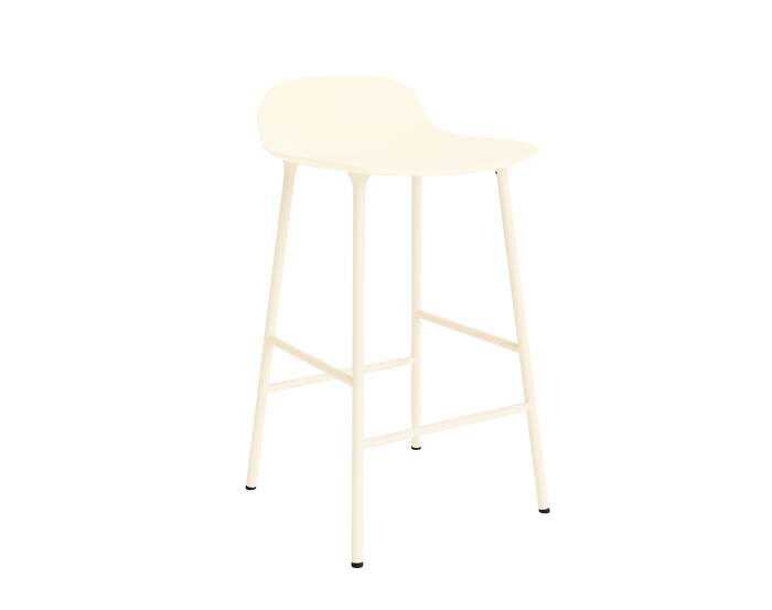 Form Bar Chair 65 cm Steel, cream