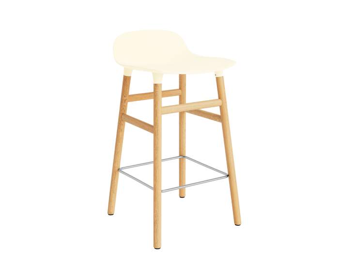 Form Bar Chair 65 cm Oak, cream