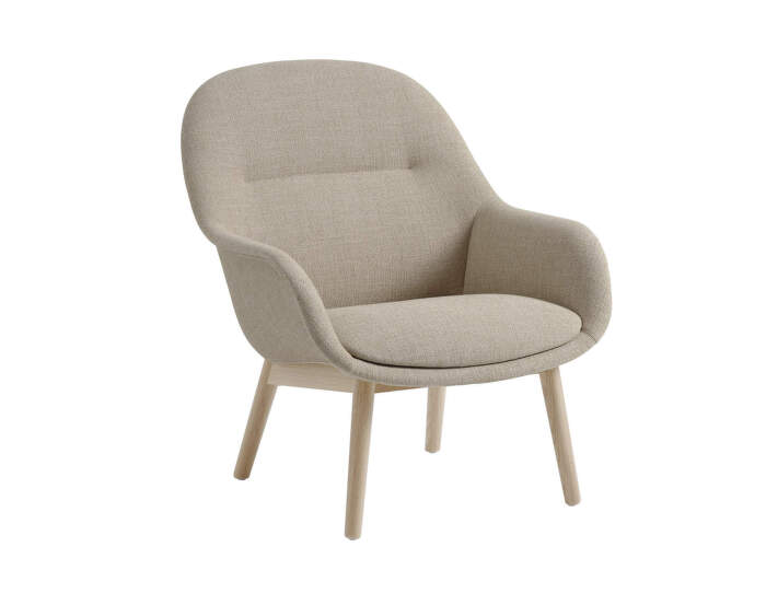 Fiber Lounge Armchair Wood, Ecriture 240/oak