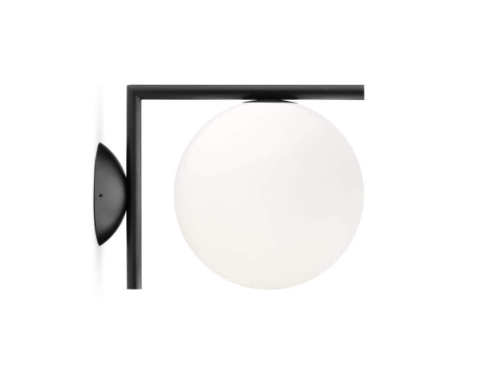 IC C/W1 Ceiling/Wall Lamp, black