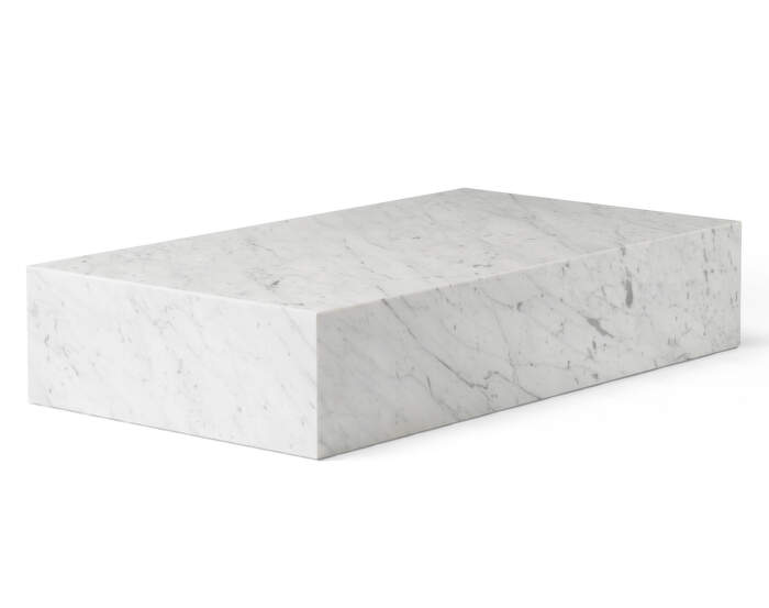 Plinth Lounge Table Grand, Carrara