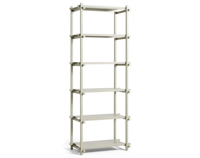 Woody Shelving System Column High, smokey grey