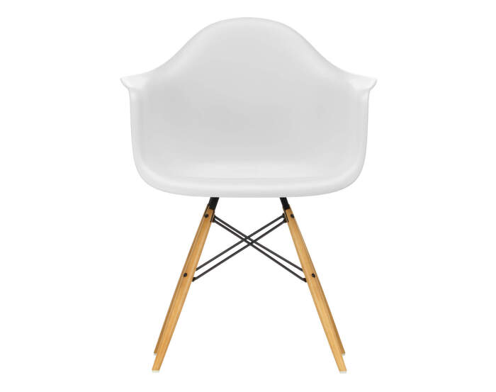 Eames Plastic Armchair DAW, cotton white