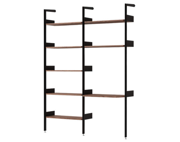 Rombe Configuration B, anthracite/lacquered walnut