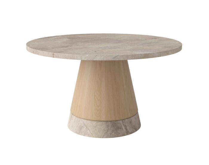 Piro Coffee Table Ø60, beige marble