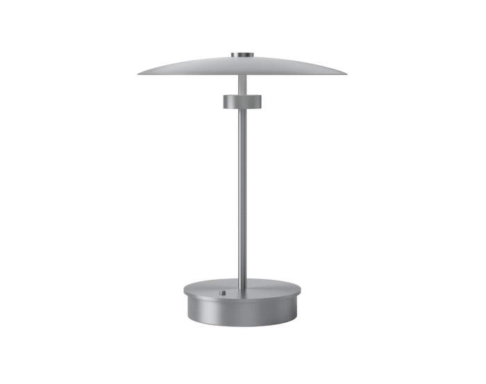 Reflection Portable Lamp, matt brushed aluminium