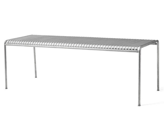 Palissade Table 220 cm, galvanised