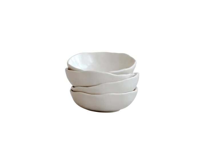 Native Bowl Petite Low set of 4 pcs, birch
