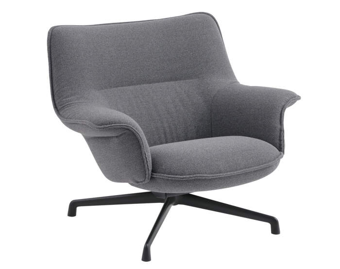 Křeslo Doze Lounge Chair Low Swivel, Ocean 80  anthracite black