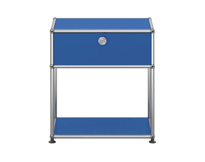 USM Haller M54 Bedside Table, gentian blue