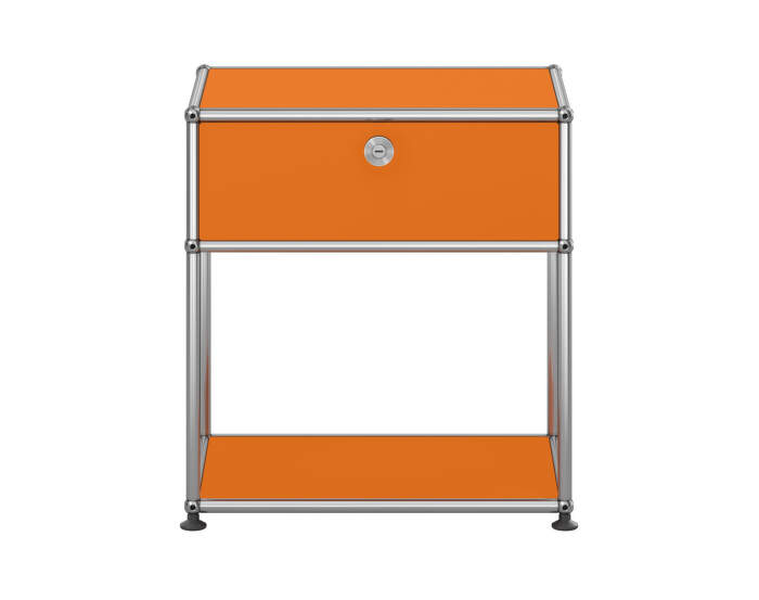 USM Haller M54 Bedside Table, pure orange
