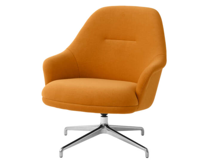Křeslo Rely HW139, polished aluminium Gentle 0443