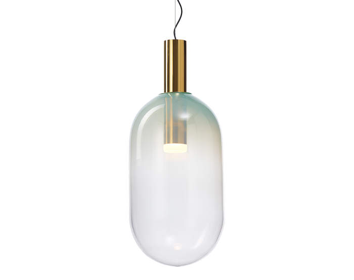 Lampa Phenomena, mint green/gold