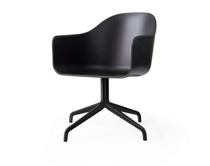 Harbour Dining Chair Star Base, black