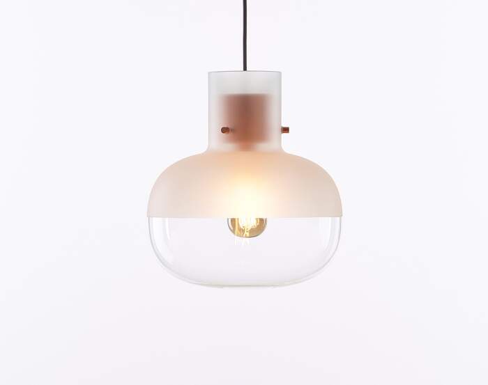 Awa Medium PC1129 Lamp, clear / copper