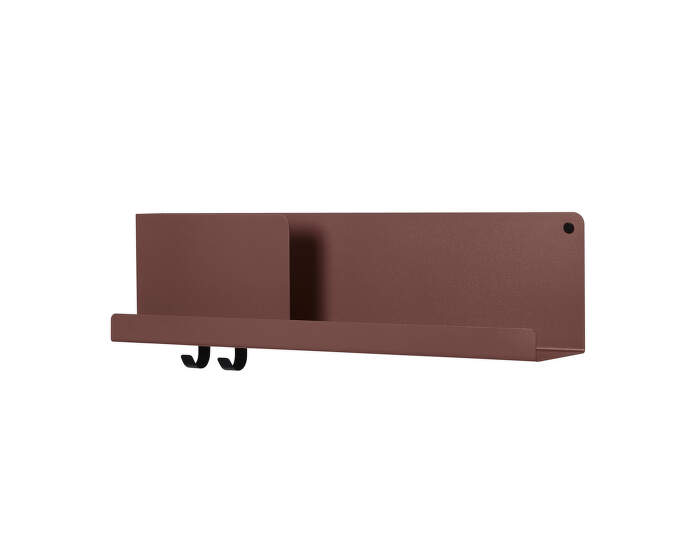 Folded Shelf M, deep red