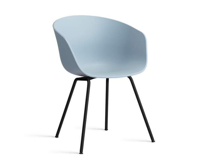 AAC 26 Chair Black Steel, slate blue