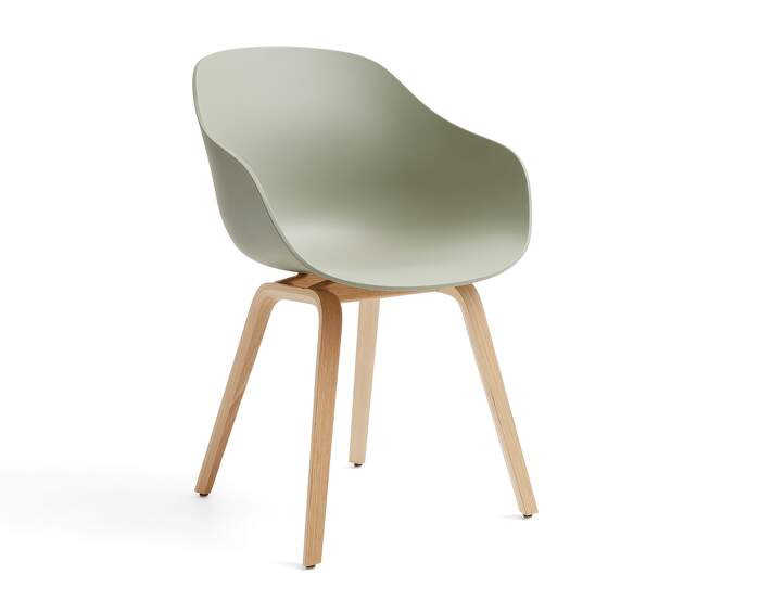 AAC 222 Chair Oak, pastel green