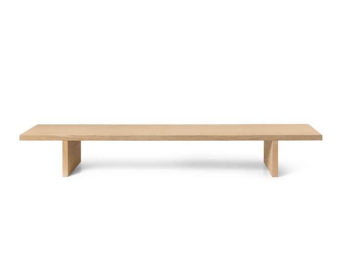 Kona Display Table, natural oak