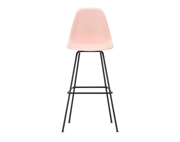 Eames Plastic Bar Stool High, pale rose