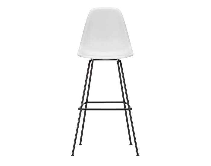 Eames Plastic Bar Stool High, cotton white