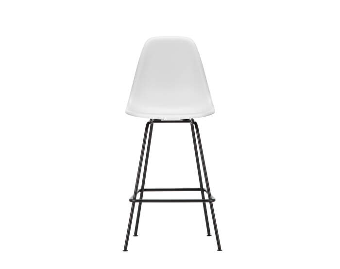 Eames Plastic Counter Stool Low, cotton white