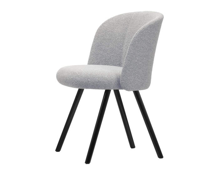 Mikado Side Chair Aluminium, cream/sierra grey