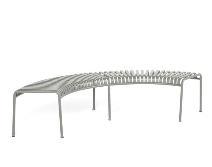 Palissade Park Bench set of 2, sky grey