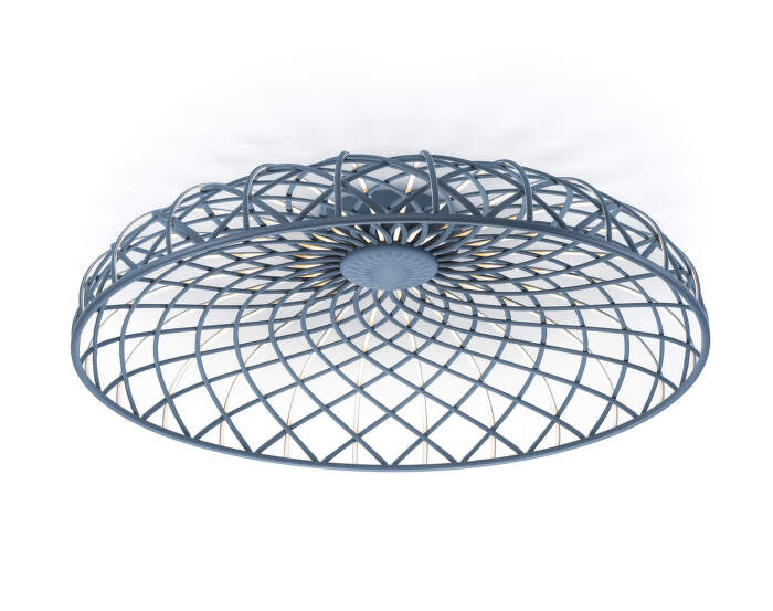 Skynest Ceiling Light, blue tourmaline