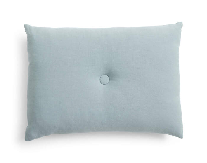 Dot Cushion Linen, pigeon blue