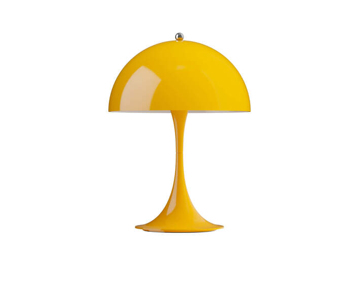 Panthella 250 Portable Lamp, opaque yellow