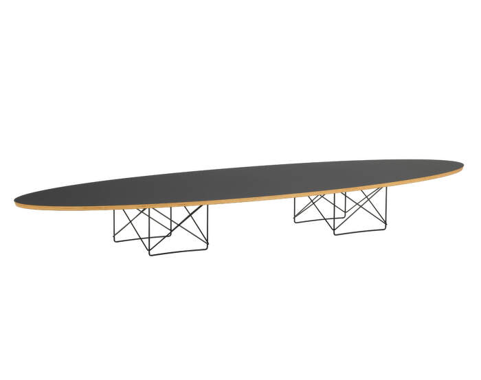 Elliptical Table ETR, black