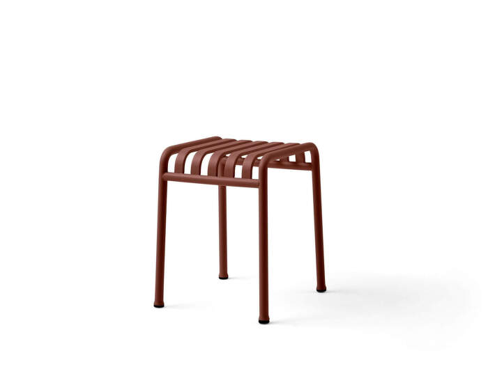 Palissade Stool, iron red