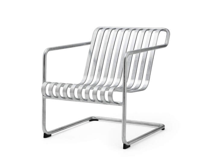 Palissade Cantilever Lounge Chair Low, galvanised