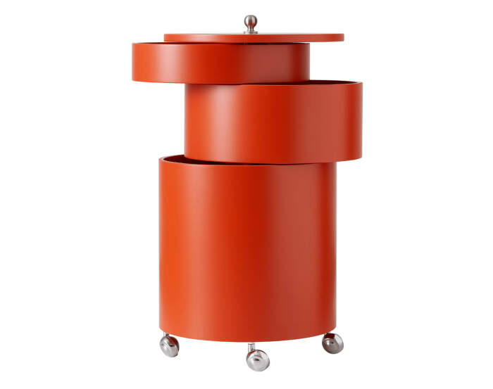 Barboy Side Table, orange