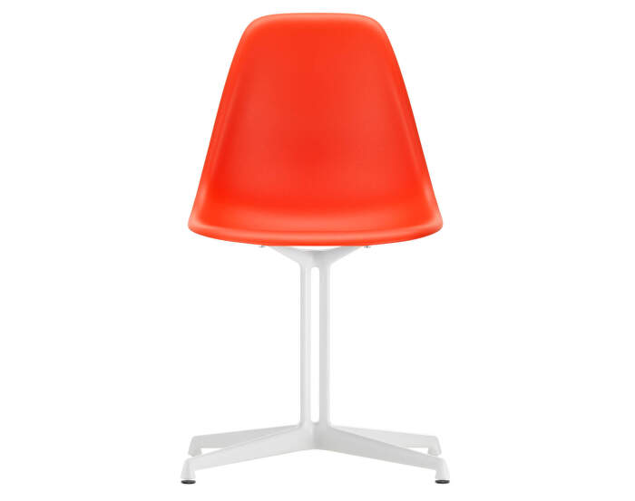 Židle Eames DSL, poppy red white