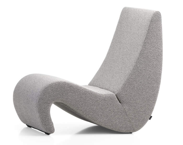 Amoebe Chair, salt and pepper