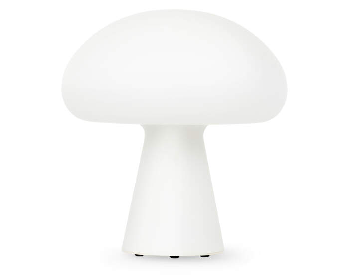 Obello Portable Table Lamp, frosted glass