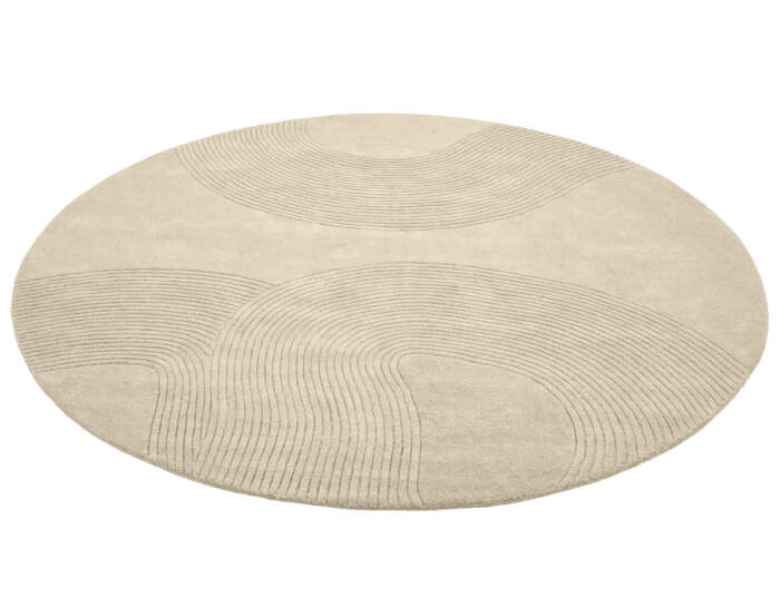 Zen Round Rug Ø300 cm, creme