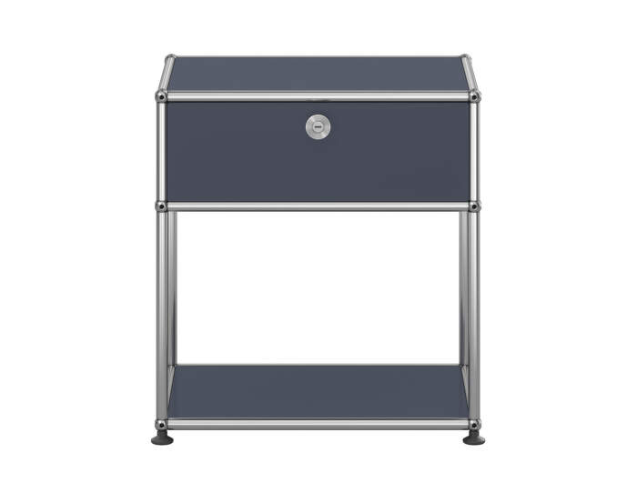 USM Haller M54 Bedside Table, anthracite