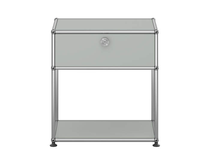 USM Haller M54 Bedside Table, light grey