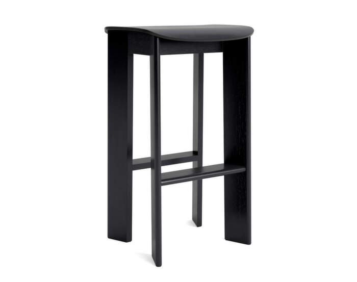 Chisel 30 Bar Stool H75, black oak