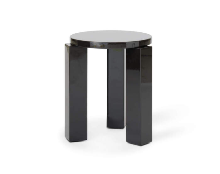 Atlas Stool Round, espresso