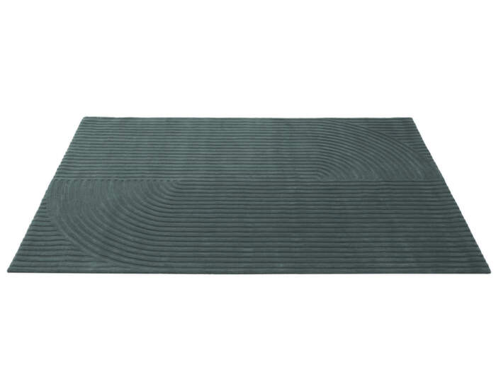 Koberec Relevo Quattro 200x300, dark green