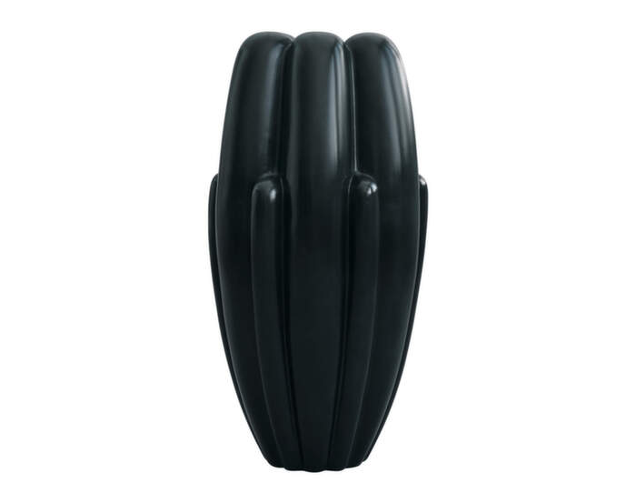 Bloom Slim Vase Big, dark green