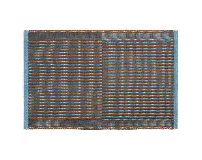 Tapis Mat 60x95, chestnut & blue