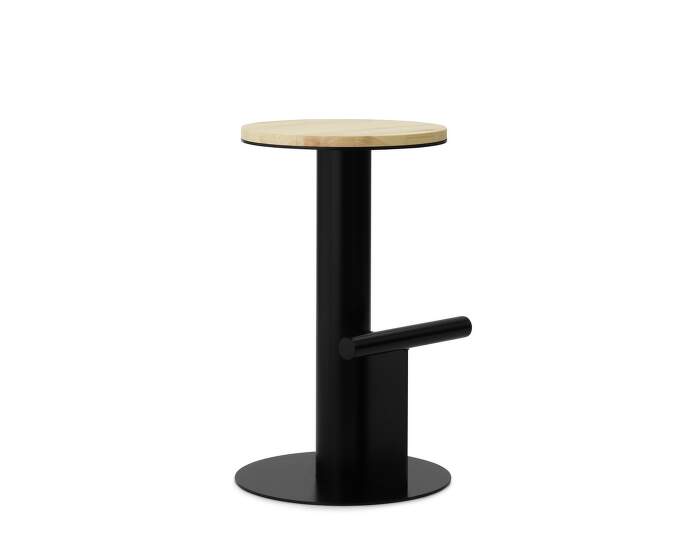 Pole Barstool 65, pine / black