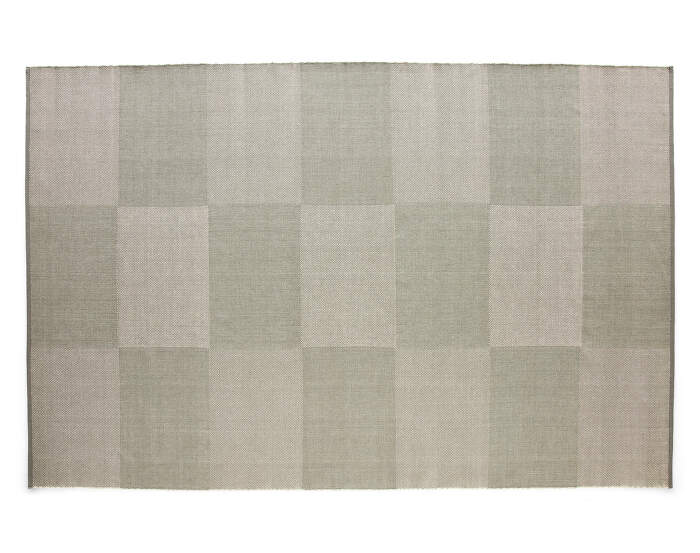 Check Rug 200x300, grey