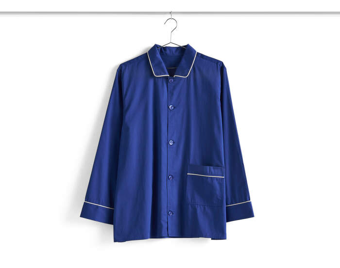 Outline Pyjama L/S Shirt S/M, vivid blue